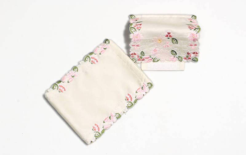 ペーパーホルダー コード刺繍 約16×36cm [桜綺]