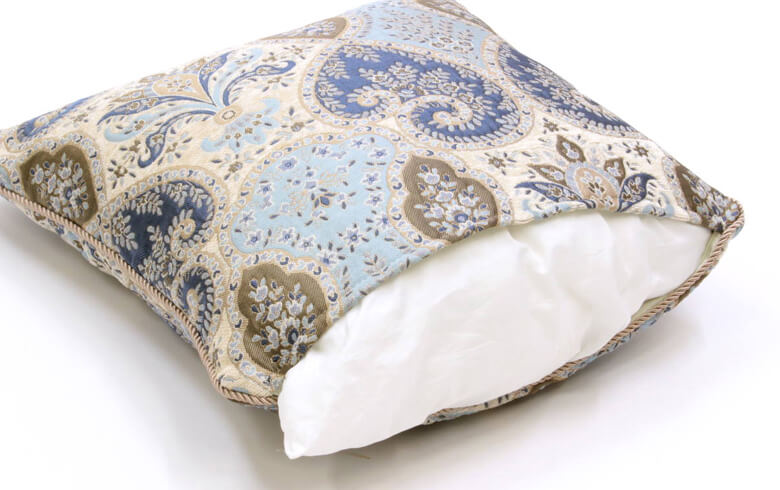 Alva シェニール織 クッションカバー 約45×45cm｜インテリアレース