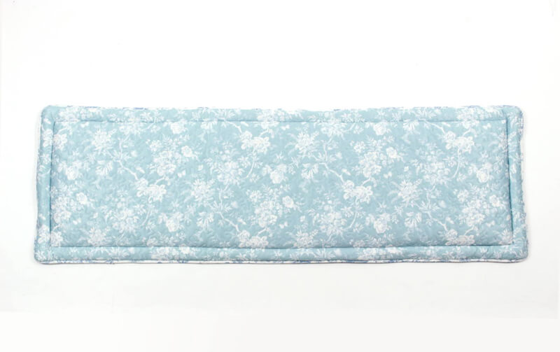 接触冷感素材 プリントキルト ロングシートクッション 約48×150cm [Oasis touch]