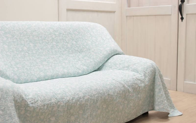 接触冷感キルト マルチカバー 約200×250cm [Linoe]