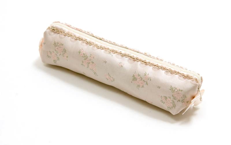 小花柄 ペンケース 約6×18cm [Fleur Rose]