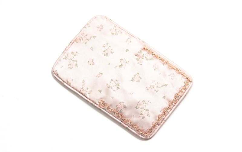 小花柄 ミニティッシュケース 約9×12cm [Fleur Rose]