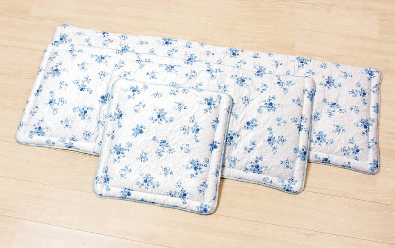 接触冷感キルト ロングシートクッション 約50×150cm [Linoe]