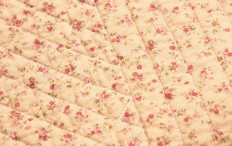 マルチカバー 花柄コットンキルト 約135×195cm [Nostalgic Rose]