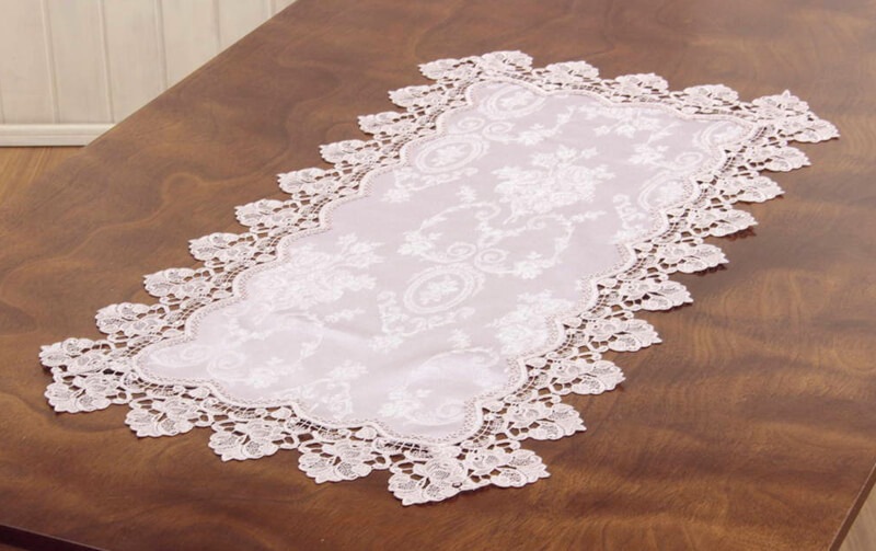 撥水ジャカード テーブルセンター 約45×90cm [Meilleure]