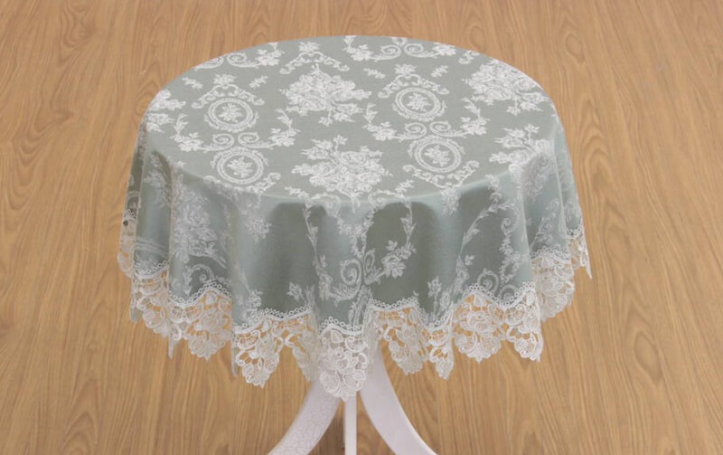 撥水ジャカード テーブルクロス 約100cm [Meilleure]