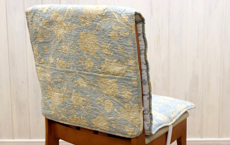 【SALE】コットンキルト 1206  チェアカバー 約45×130cm