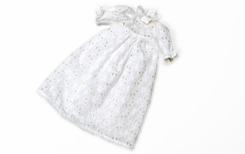 【着せ替え用】アイレットドレス 約33×11cm