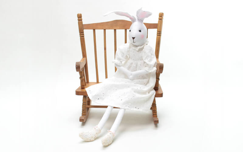 【着せ替え用】アイレットドレス 約33×11cm