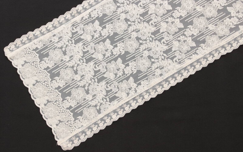 チュールレース ショール 約41×120cm [memoire]