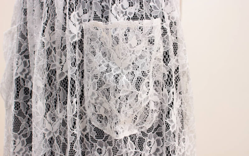 ラッセルレース 前掛け 約65×76cm [母の日セレクト]