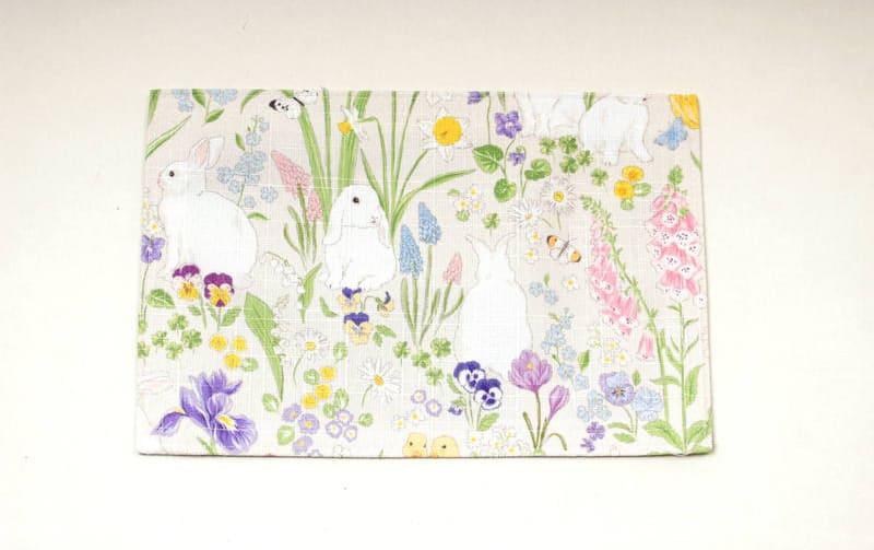 ボタニカルプリント ティーマット 約20×30cm [Lapin Botanique]