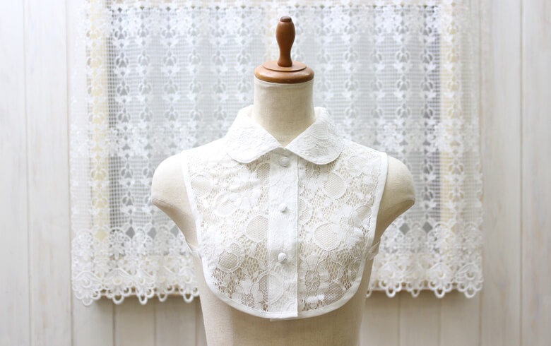 ラッセルレース type-C ラウンドカラー(丸襟) [raschel]