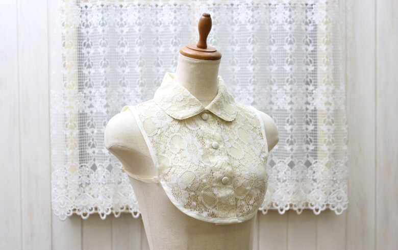 ラッセルレース type-C ラウンドカラー(丸襟) [raschel]