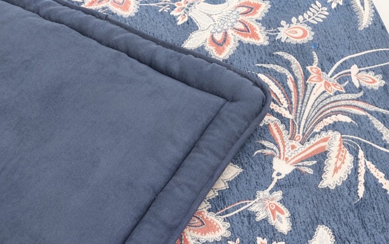 シートクッション シェニール織 約55×55cm [FIOR NOTT]｜インテリア