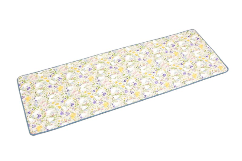 コットンキルト ロングマット 約60×180cm [Lapin Quiltine]