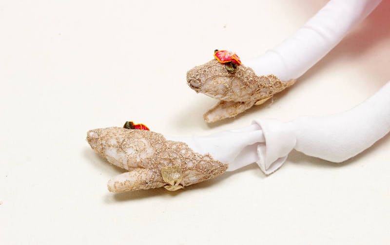 【着せ替え用】星屑柄 パーティードレスセット