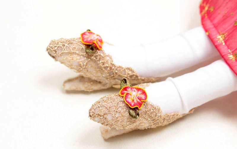 【着せ替え用】星屑柄 パーティードレスセット