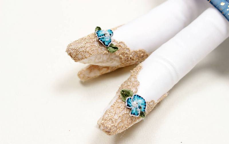 【着せ替え用】星屑柄 パーティードレスセット