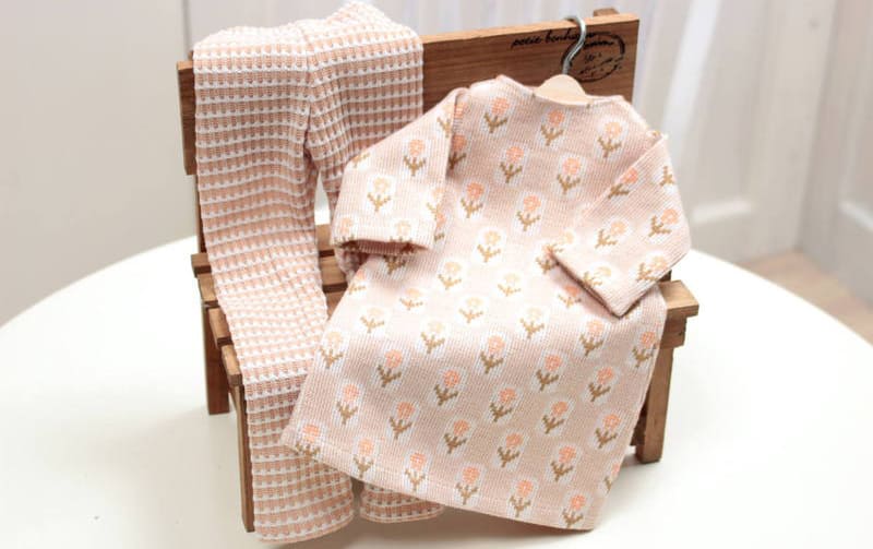 【着せ替え用】チュニック＆スリムパンツ セットアップ