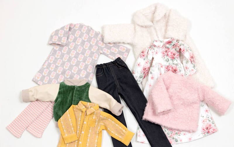 【着せ替え用】チュニック＆スリムパンツ セットアップ