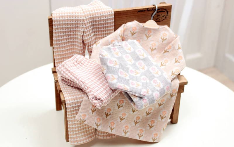 【着せ替え用】チュニック＆スリムパンツ セットアップ