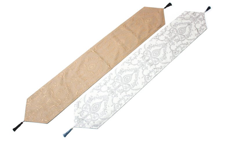 ジャカード織 テーブルランナー 約30×180cm [nobleza]