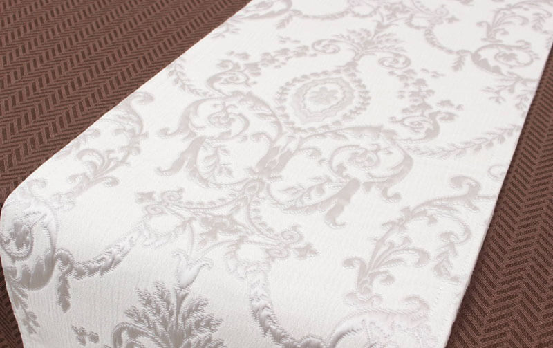 ジャカード織 テーブルランナー 約30×180cm [nobleza]