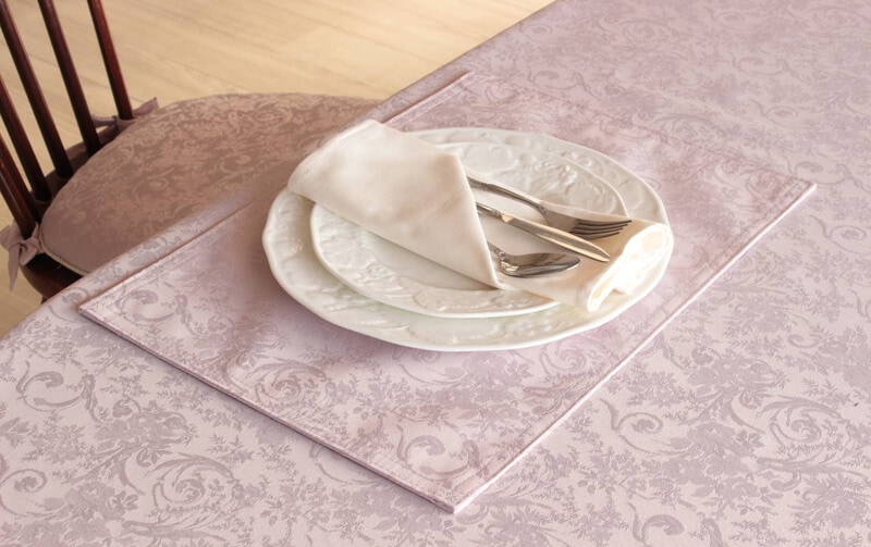 CLASSY 撥水ジャカード織 ランチョンマット 約32×45cm｜インテリア