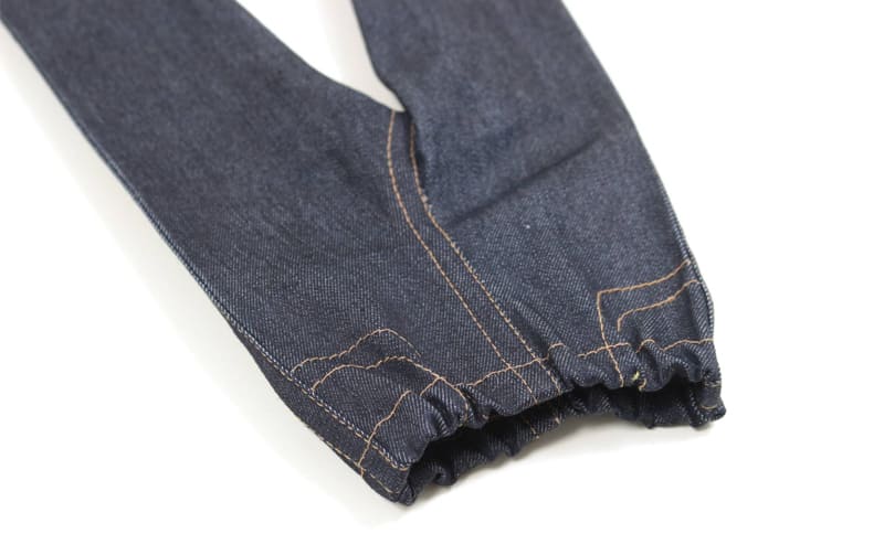 【着せ替え用】ノンウォッシュ デニムスリムパンツ