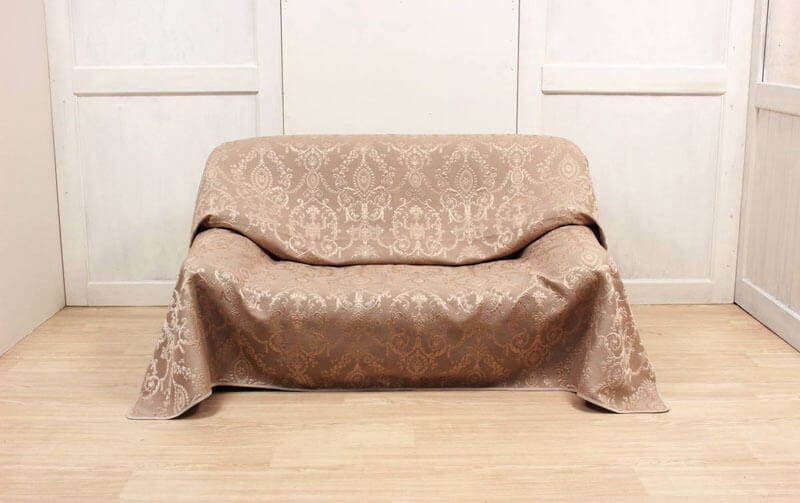 ジャカード織 マルチカバー 約200×200cm [nobleza]