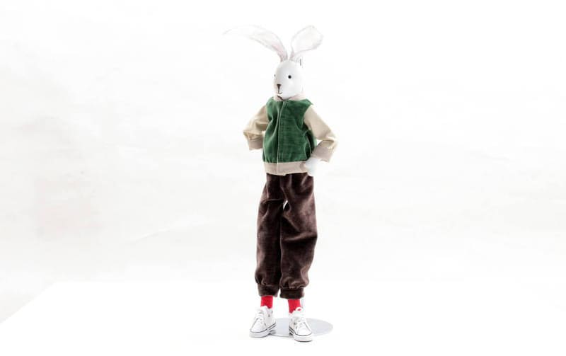 【着せ替え用】チョコレートカラー クロップドパンツ