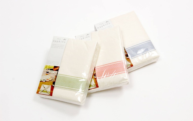 ペーパーナプキン [選べる2タイプ] イタリアブランド the napkins（20枚入 / 15枚入）