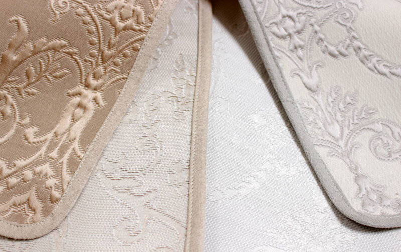 ジャカード織 マルチカバー 約200×250cm [nobleza]