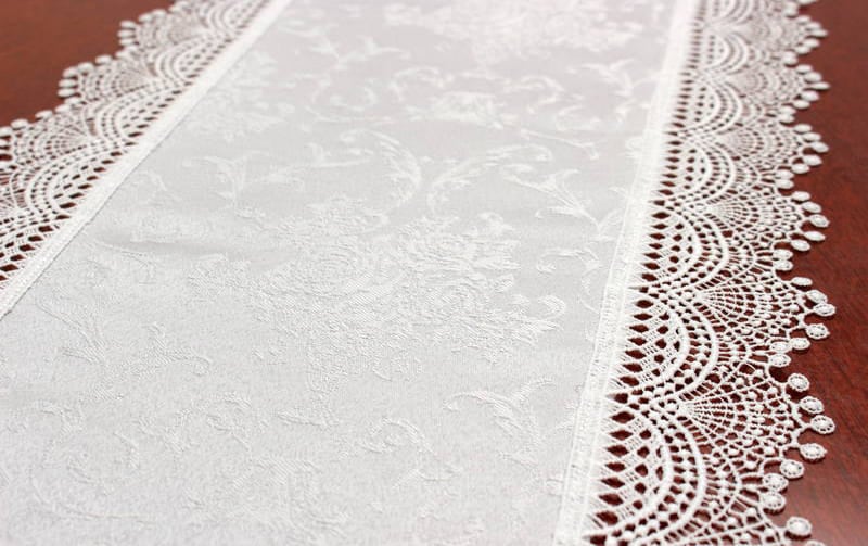 撥水ジャカード テーブルランナー 約30×180cm [Scintiller]