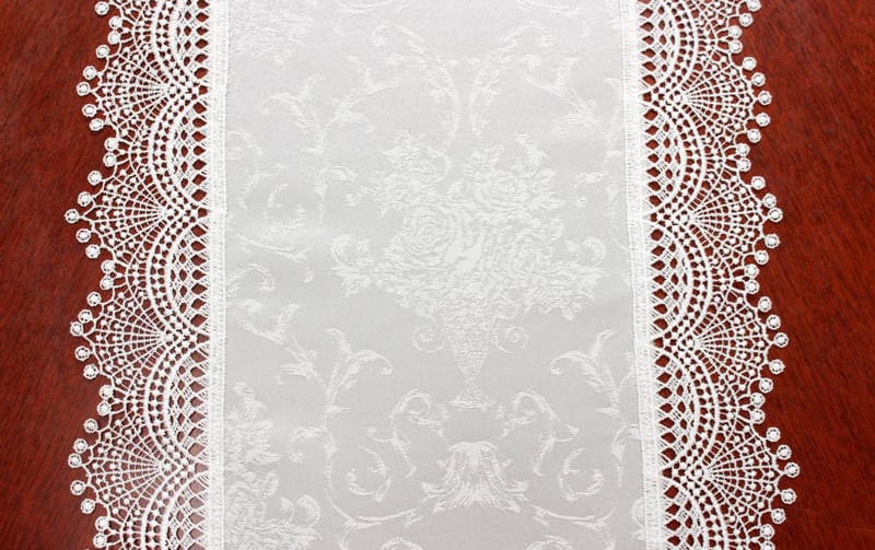 撥水ジャカード テーブルランナー 約30×180cm [Scintiller]