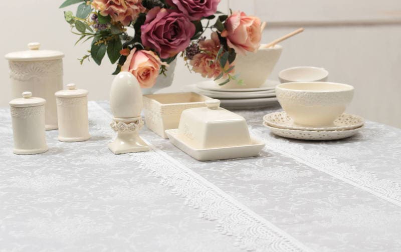 撥水ジャカード テーブルランナー 約30×180cm [Scintiller]