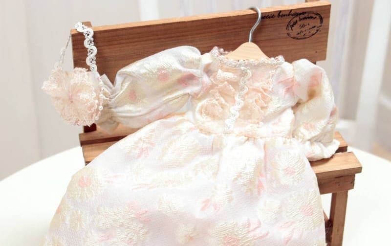 【着せ替え用】ドレス＆バッグ きらきらパーティセット