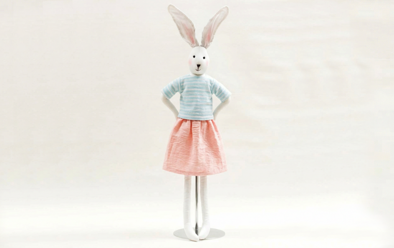 【着せ替え用】ミディスカート 約20×16cm