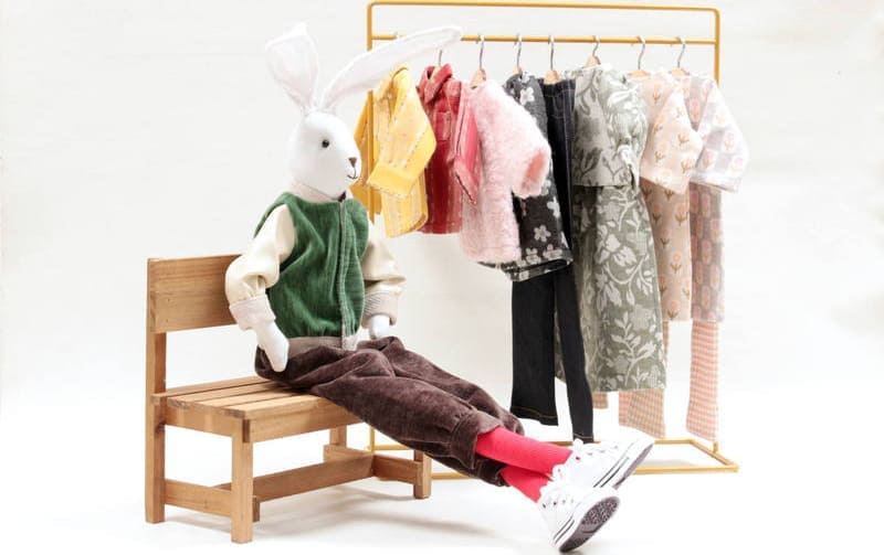 【着せ替え用】うさぎちゃんのカラーソックス