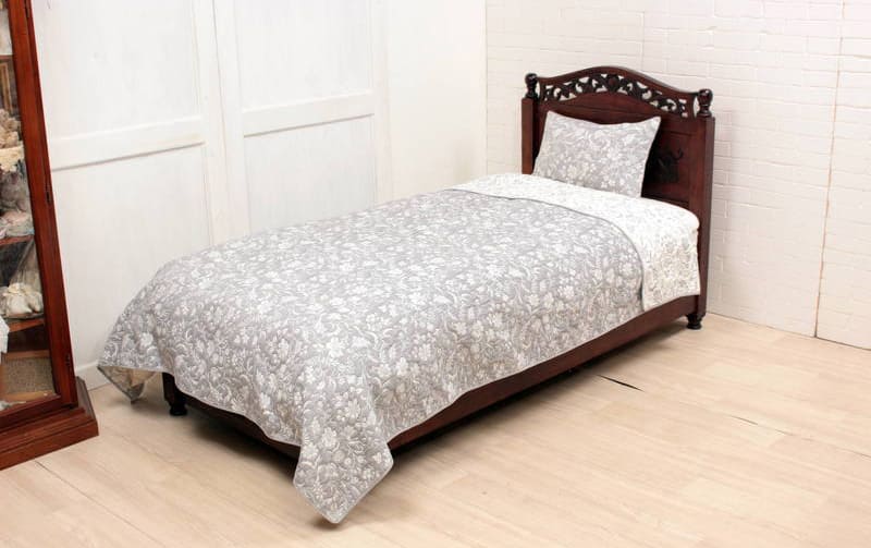 ふくれ織 ベッドカバー 約180×260cm [fuku-ori days]