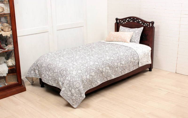 ふくれ織 ベッドカバー 約220×260cm [fuku-ori days]