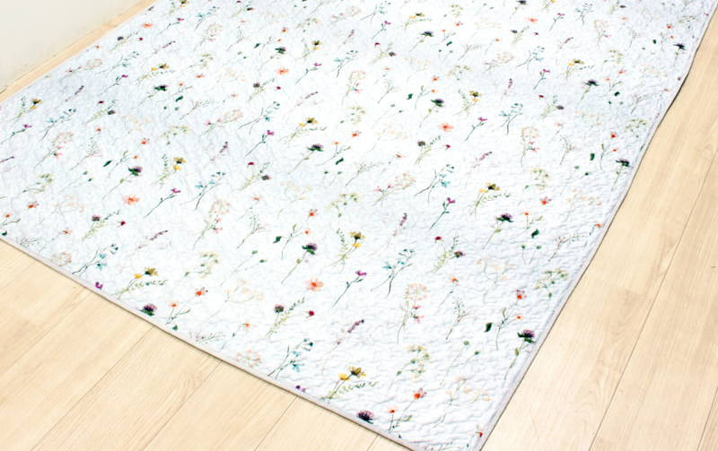 接触冷感キルト マルチカバー 約140×200cm [BotaniCool]