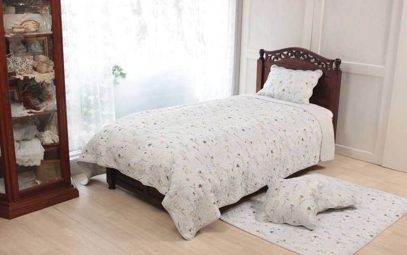 接触冷感キルト マルチカバー 約200×250cm [BotaniCool]