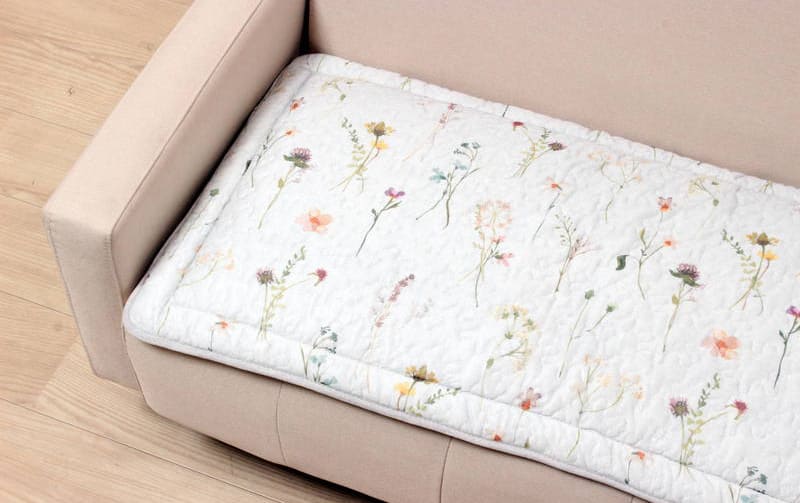 接触冷感キルト ロングシートクッション 約50×120cm [BotaniCool]