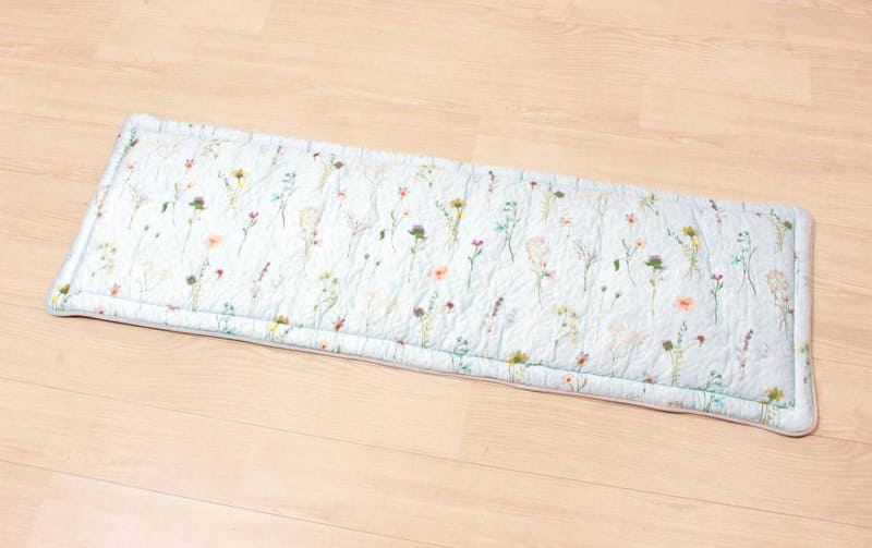 接触冷感キルト ロングシートクッション 約50×150cm [BotaniCool]