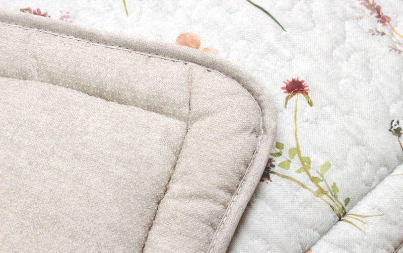 接触冷感キルト ロングシートクッション 約50×150cm [BotaniCool]