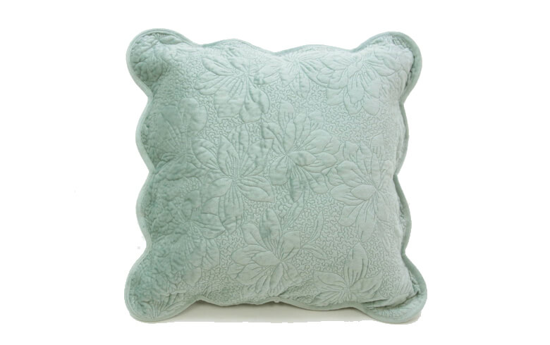 【SALE】フランネルキルト クッションカバー 約45×45cm [magnolia]
