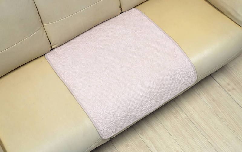 多針キルト マット 約60×60cm [Rose Colline]