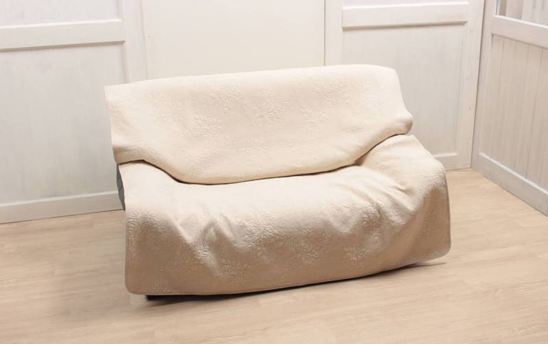 多針キルト マルチカバー 約135×195cm [Rose Colline]